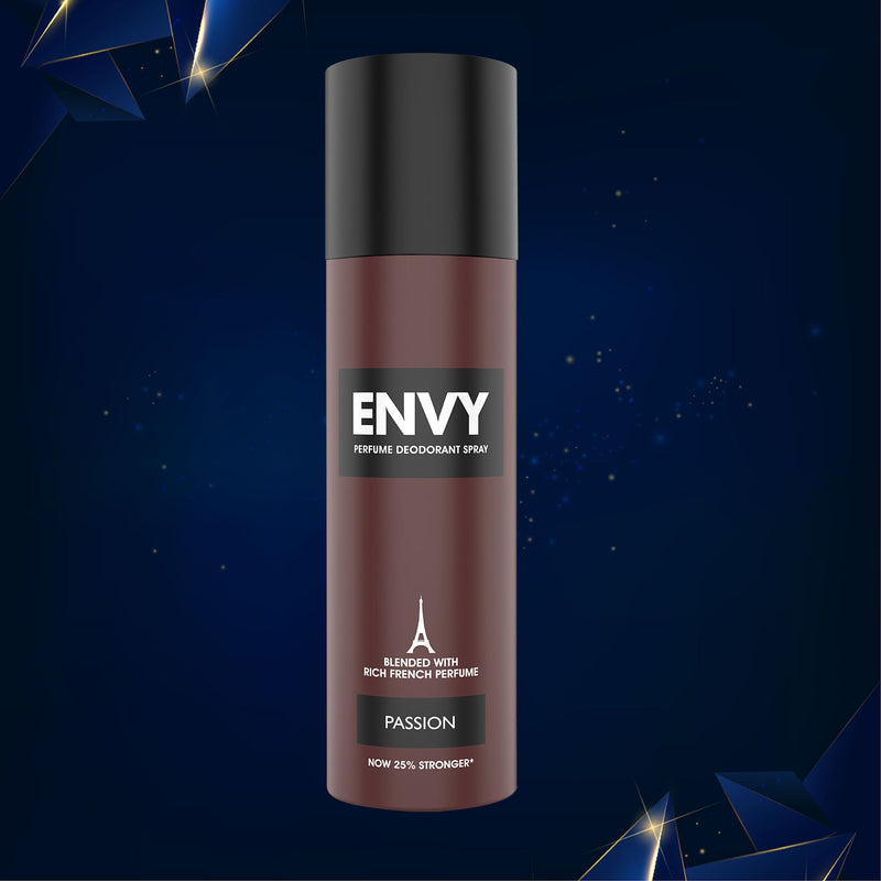 Envy Deodorant Combo Dark + Passion + Gravity + Noir 120ml*4