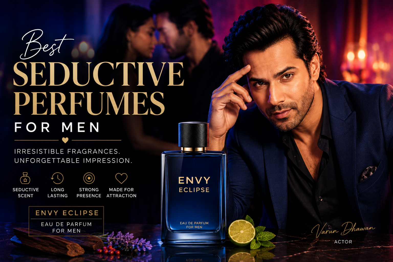 Best Seductive Perfumes for Men