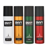 ENVY Absolute + Rush + Thrill+ Passion Deodorant Combo -480ml