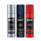 ENVY Pack of 3 Deos for men (Arnold + George + Leonardo) - 120ml Each -SALE