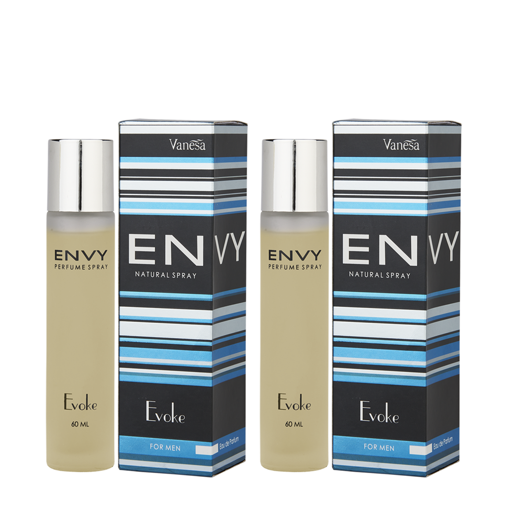 Envy Perfume Natural Spray Evoke pack of 2 60ml 2 ENVY