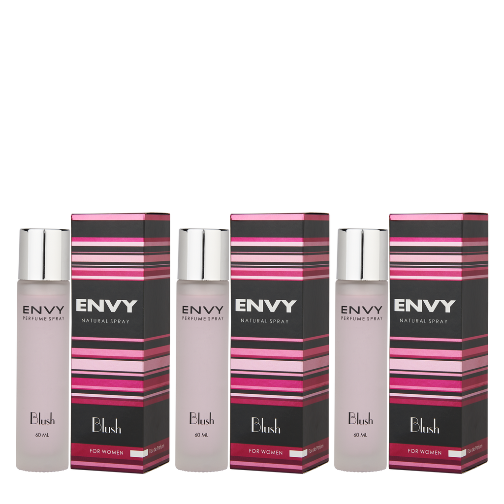 ENVY Blush Perfume For Women (Pack of 3) - 60ml Each