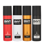 Envy Deodorant Combo SPEED + Absolute + Rush + Noir 120ml*4