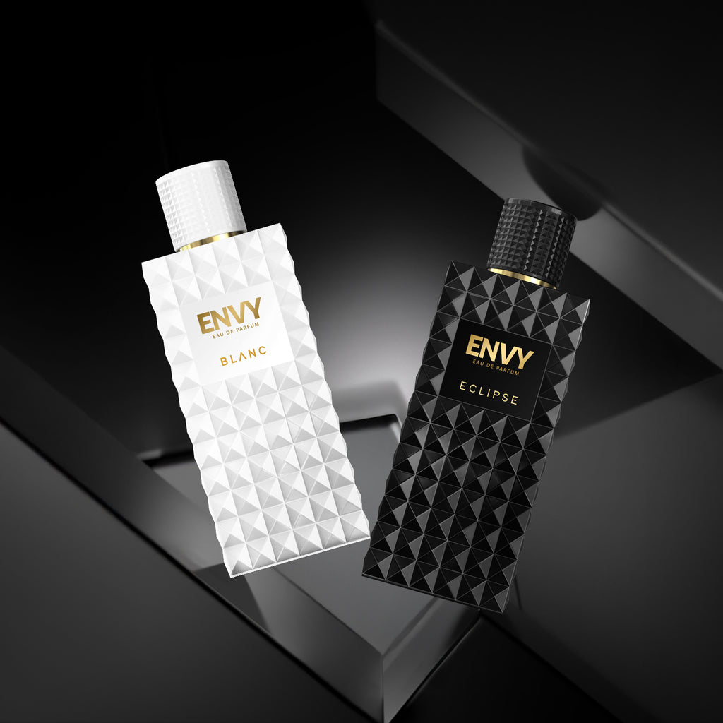 ENVY Pack of 2 Men & Women Perfumes (Blanc + Eclipse) - 100ml each- SALE