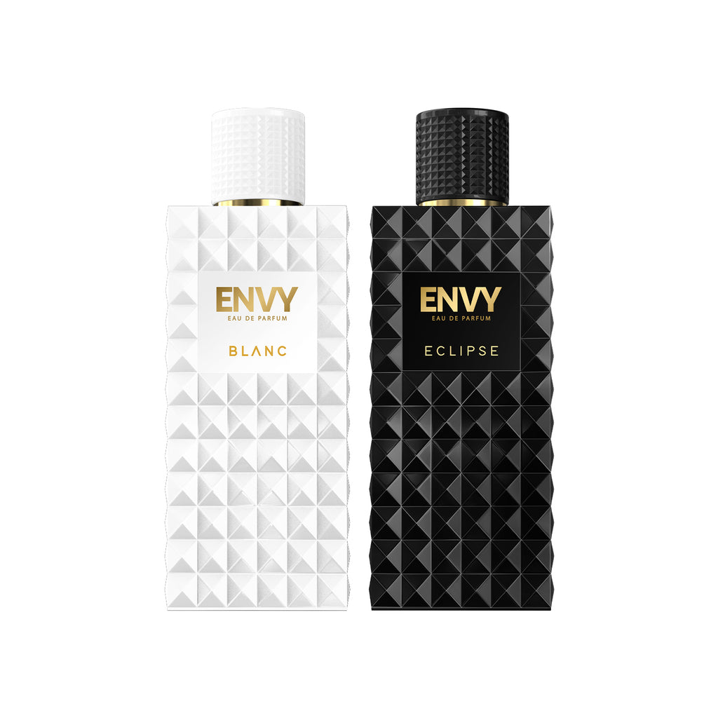 ENVY Pack of 2 Men & Women Perfumes (Blanc + Eclipse) - 100ml each- SALE