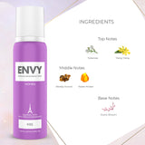 ENVY Luv+Blush+Kiss+Pout Deodorant Combo -480ml