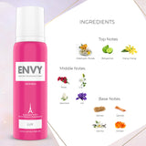 ENVY Luv+Blush+Kiss+Pout Deodorant Combo -480ml