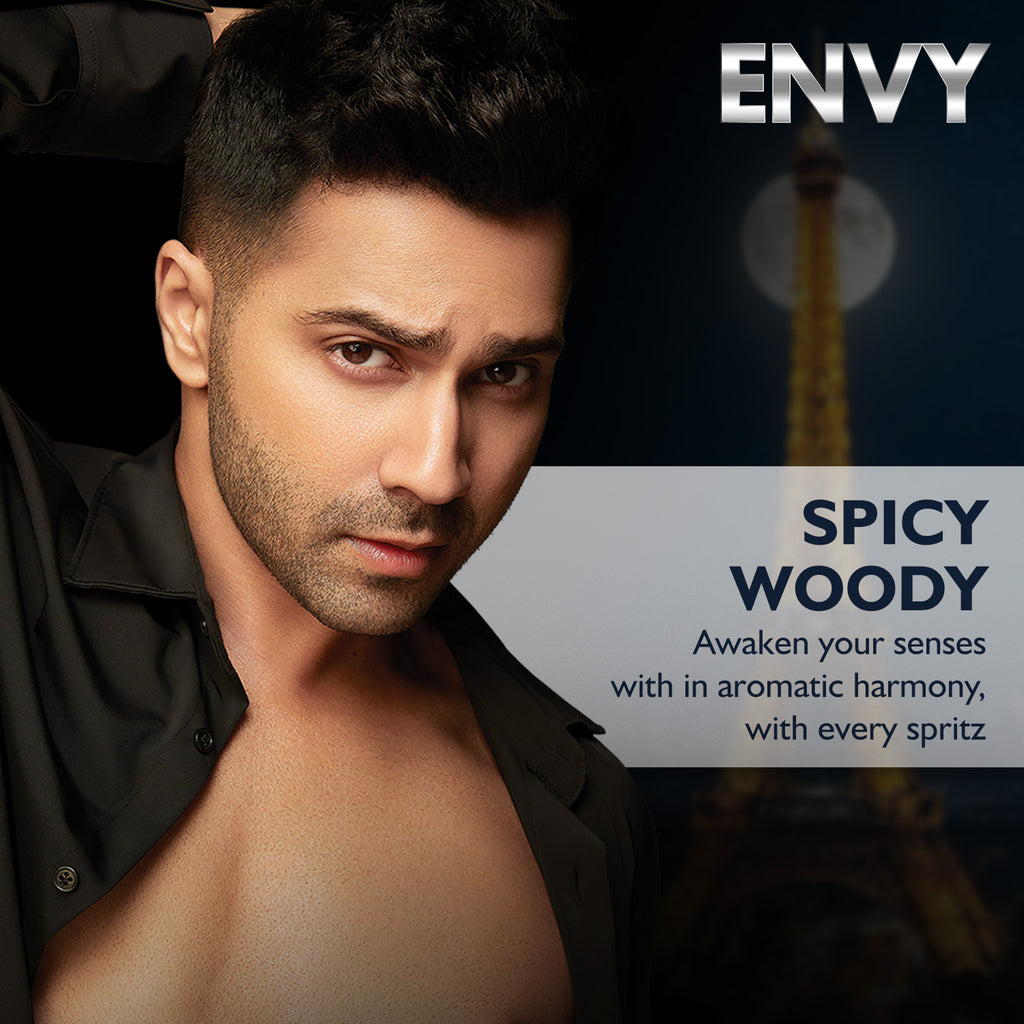 Envy Vibe Deodorant Spray (Pack of 3) - 165ml Each