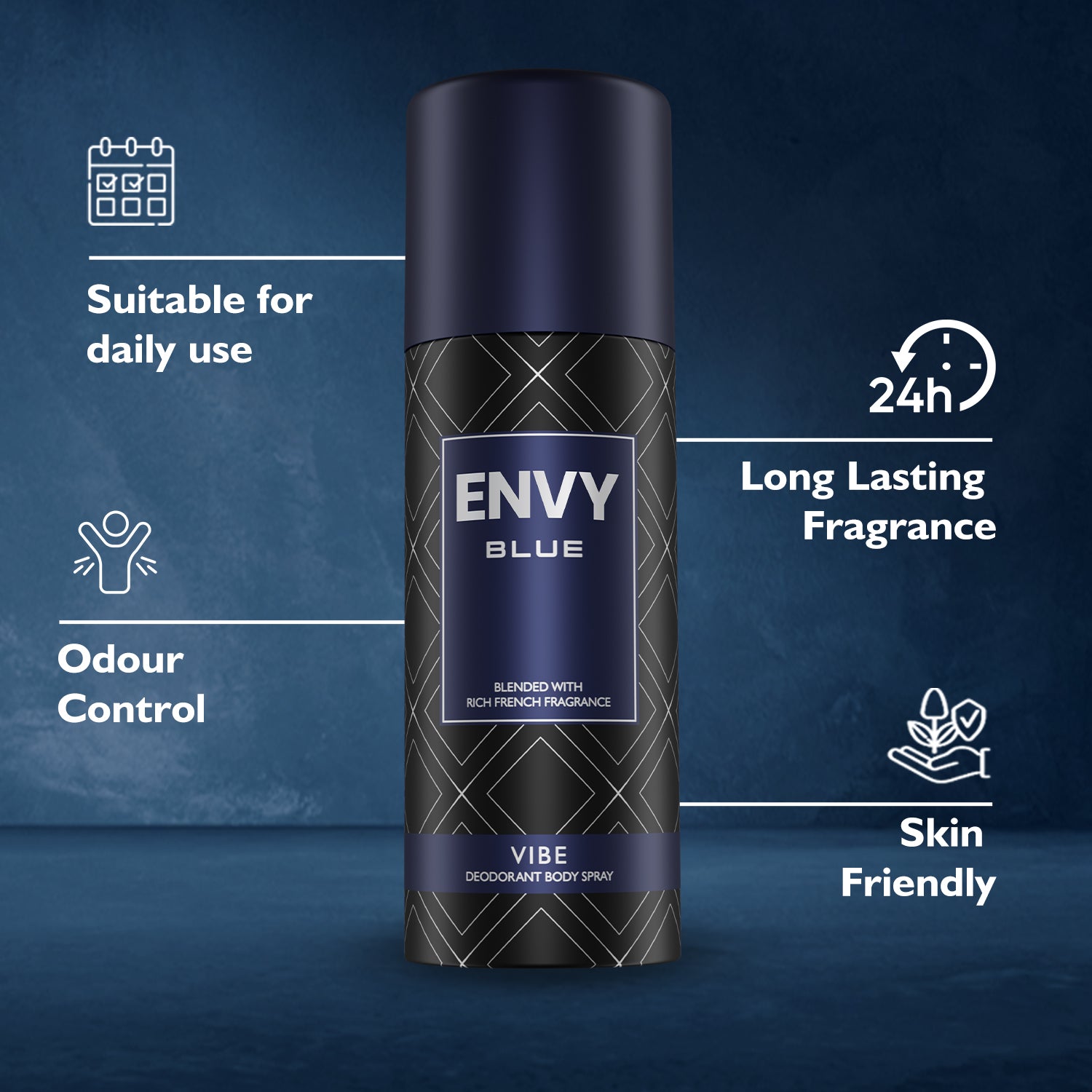 Vibe Deodorant Spray For Men - 165ml