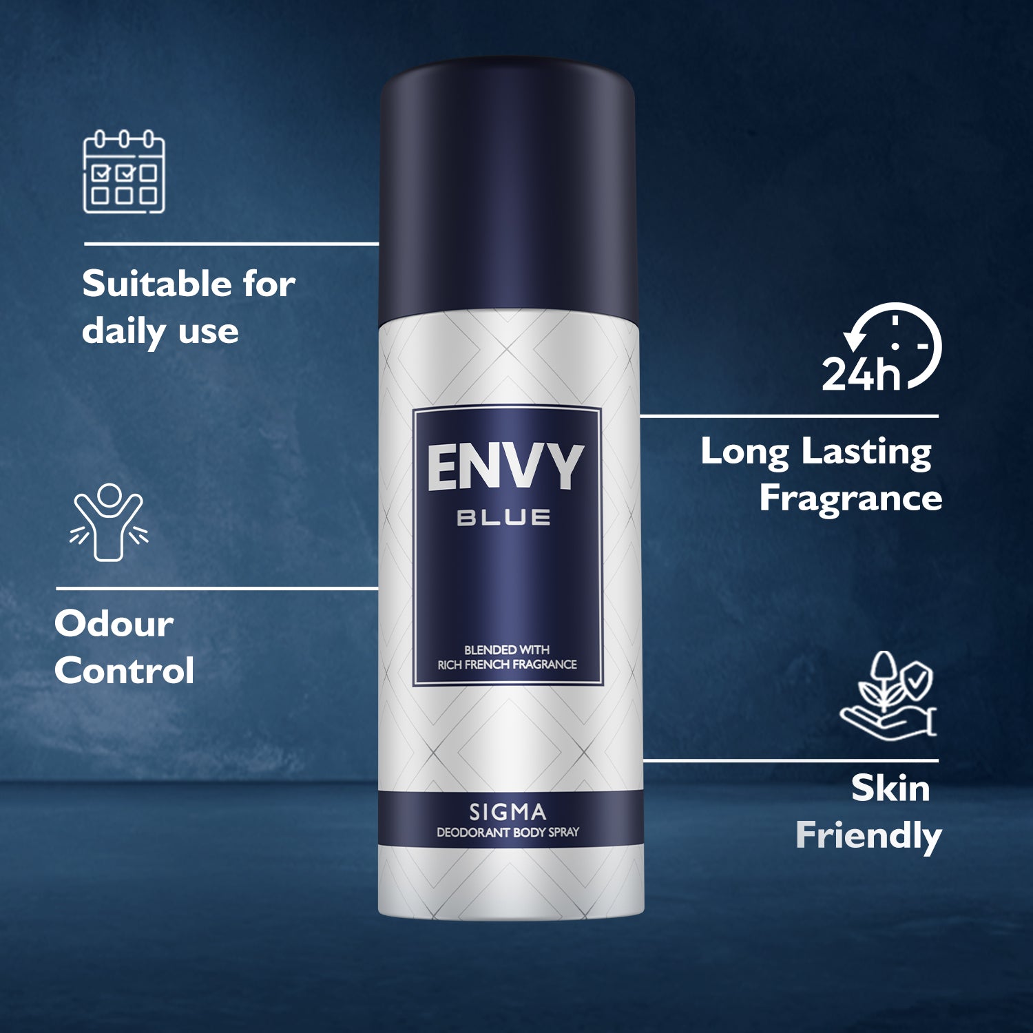 Sigma Deodorant Spray For Men - 165ml