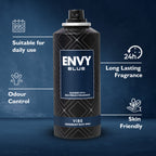 Envy Vibe Deodorant Spray (Pack of 3) - 165ml Each