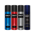 Envy Magnetic+ Dark + Fiery + George - 120ml/140ml (Pack of 4) -SALE