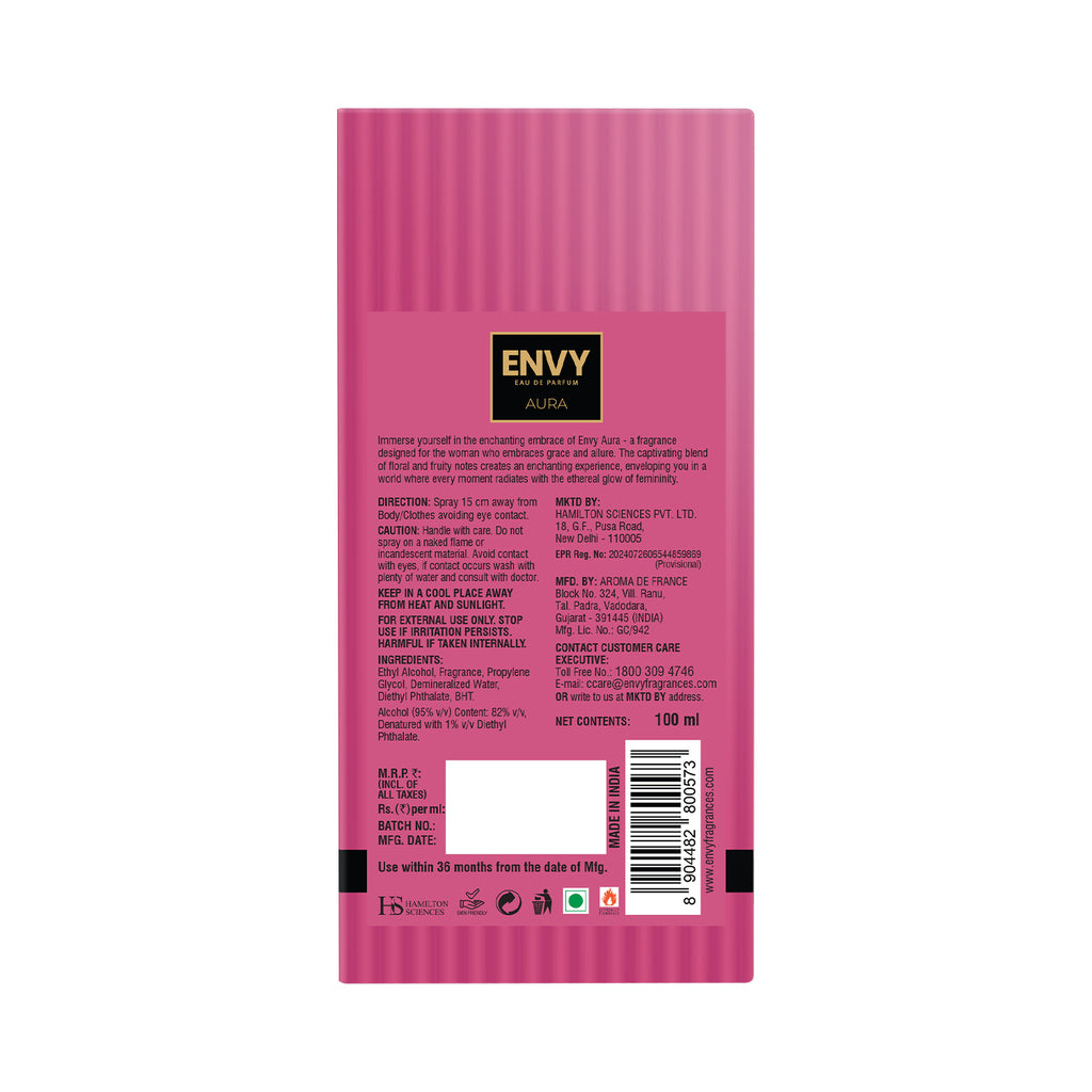 ENVY Aura Perfume For Women - 100ml