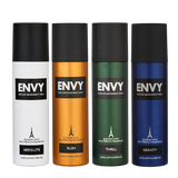 ENVY Absolute + Rush + Thrill + Gravity Deodorant Combo -480ml