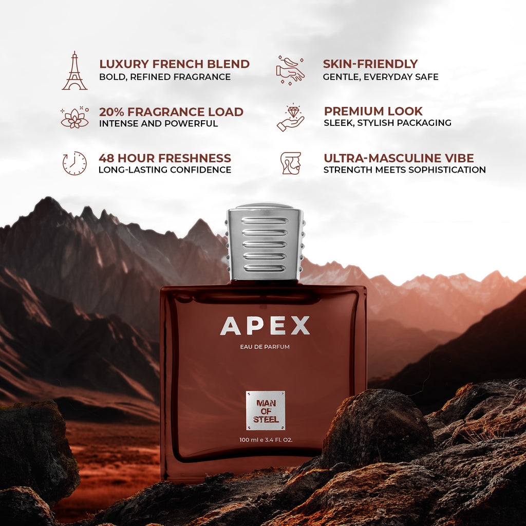 Apex Perfume 100ml - Man of Steel