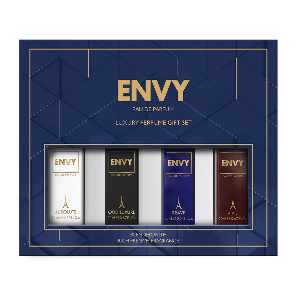 ENVY Luxury Perfume Gift Set for Men (GT)- 4x20ml -SALE