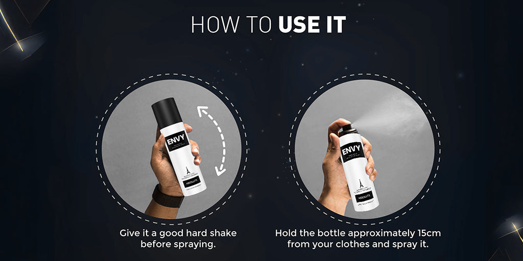 ENVY Absolute Deo 120ml - How to use it?