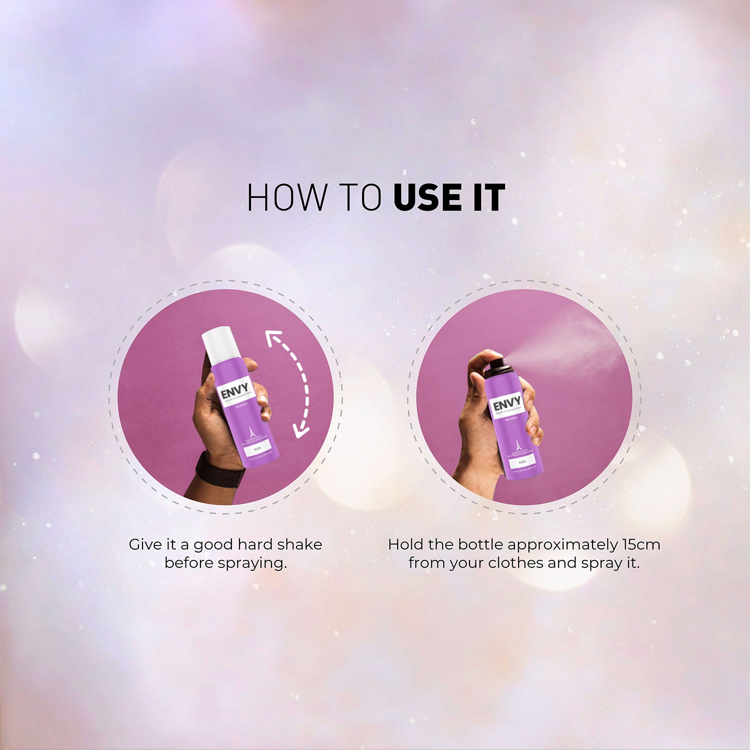 ENVY Kiss Deodorant For Women - 120ml