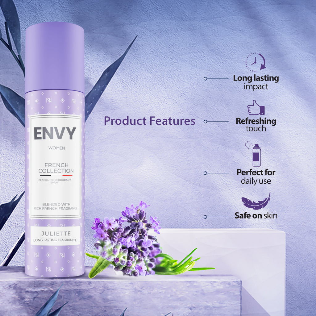 ENVY Juliette Deodorant For Women -120ml