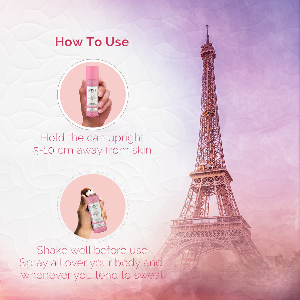 ENVY French Victoria Deodorant For Women - 120ml