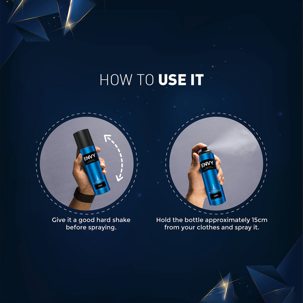 Dark Deodorant For Men - 120ml - how to use it?