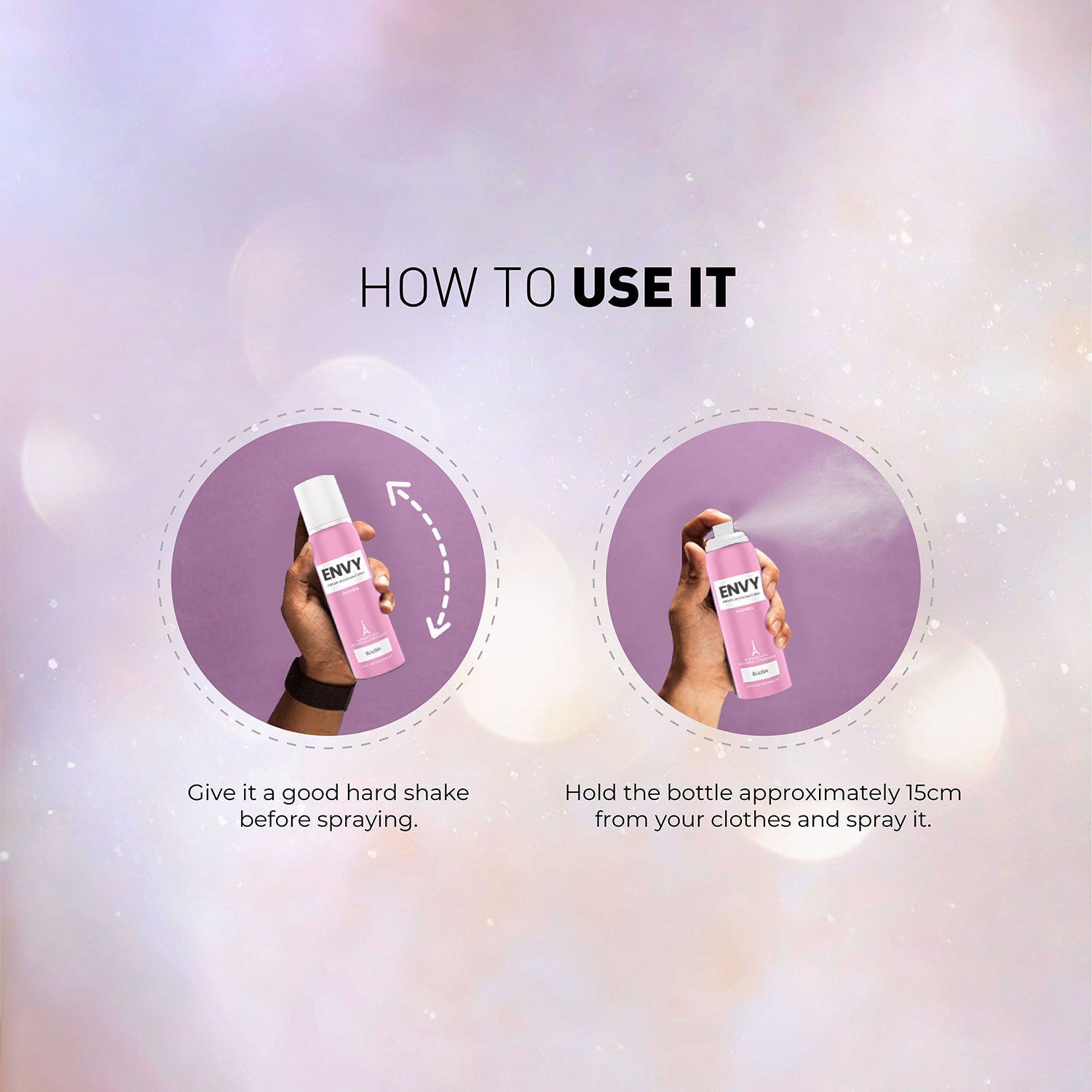 ENVY Blush Deodorant For Women - 120ml