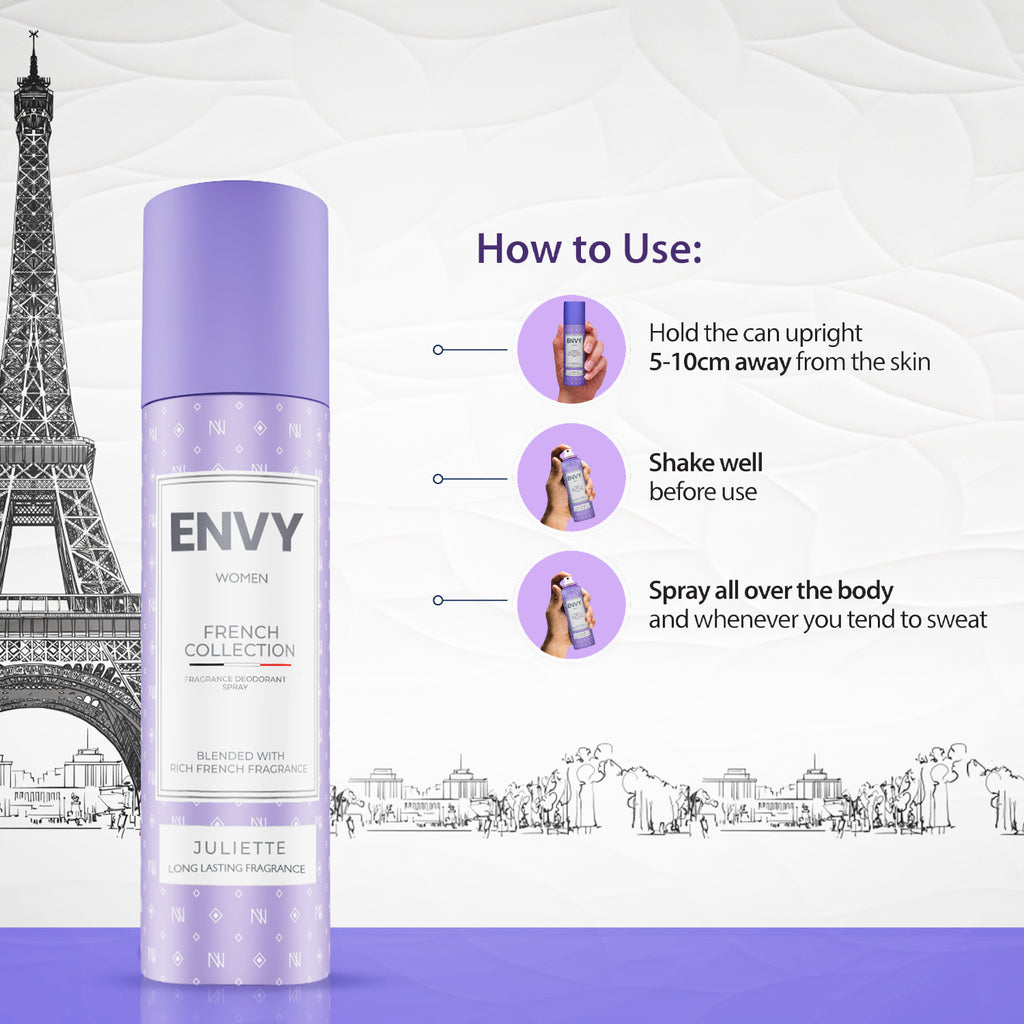 ENVY Juliette Deodorant For Women -120ml