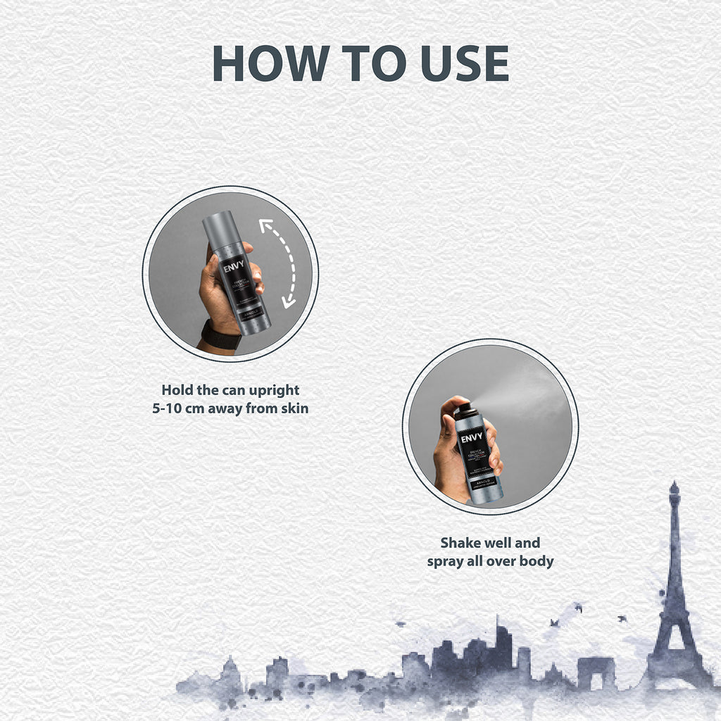 Arnold Deodorant For Men - 120ml - How to use?