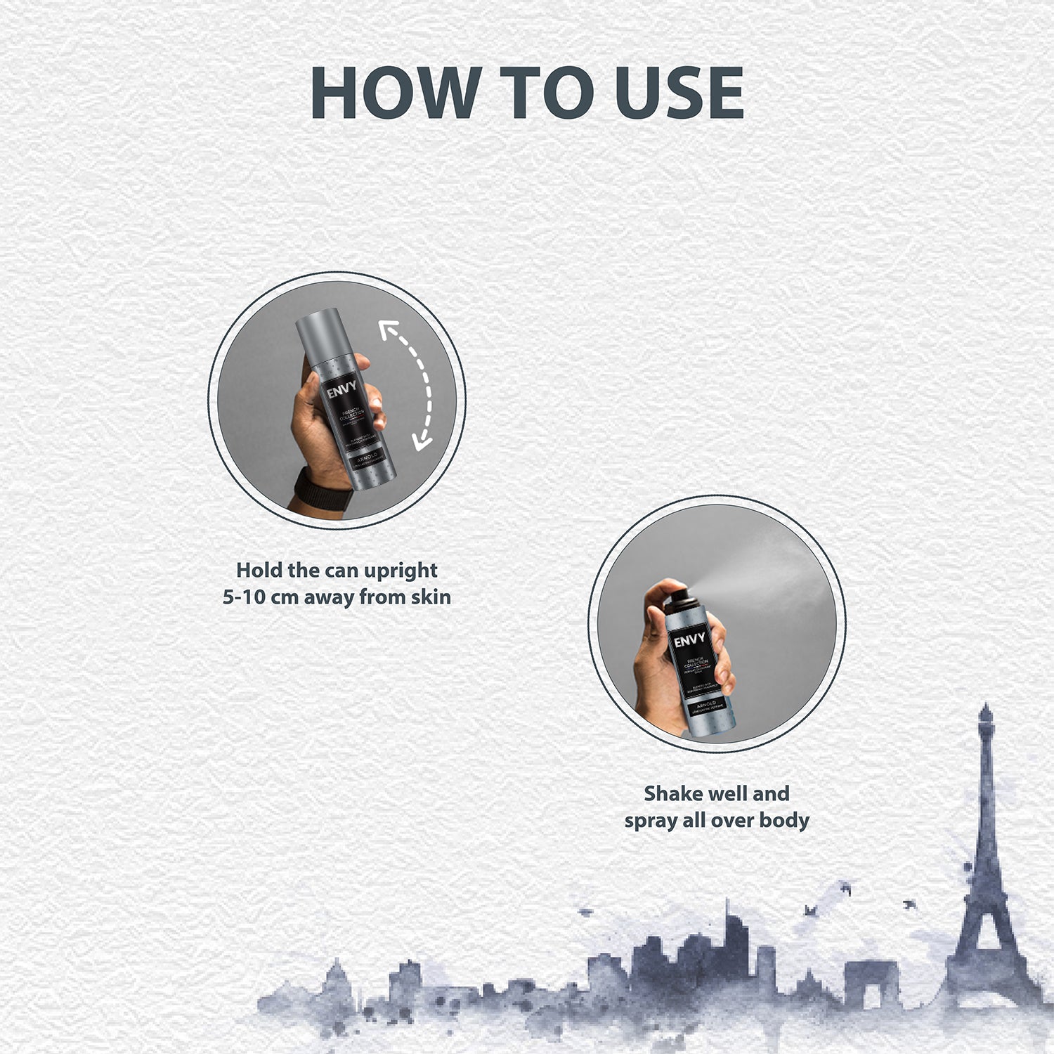 Arnold Deodorant For Men - 120ml - How to use?