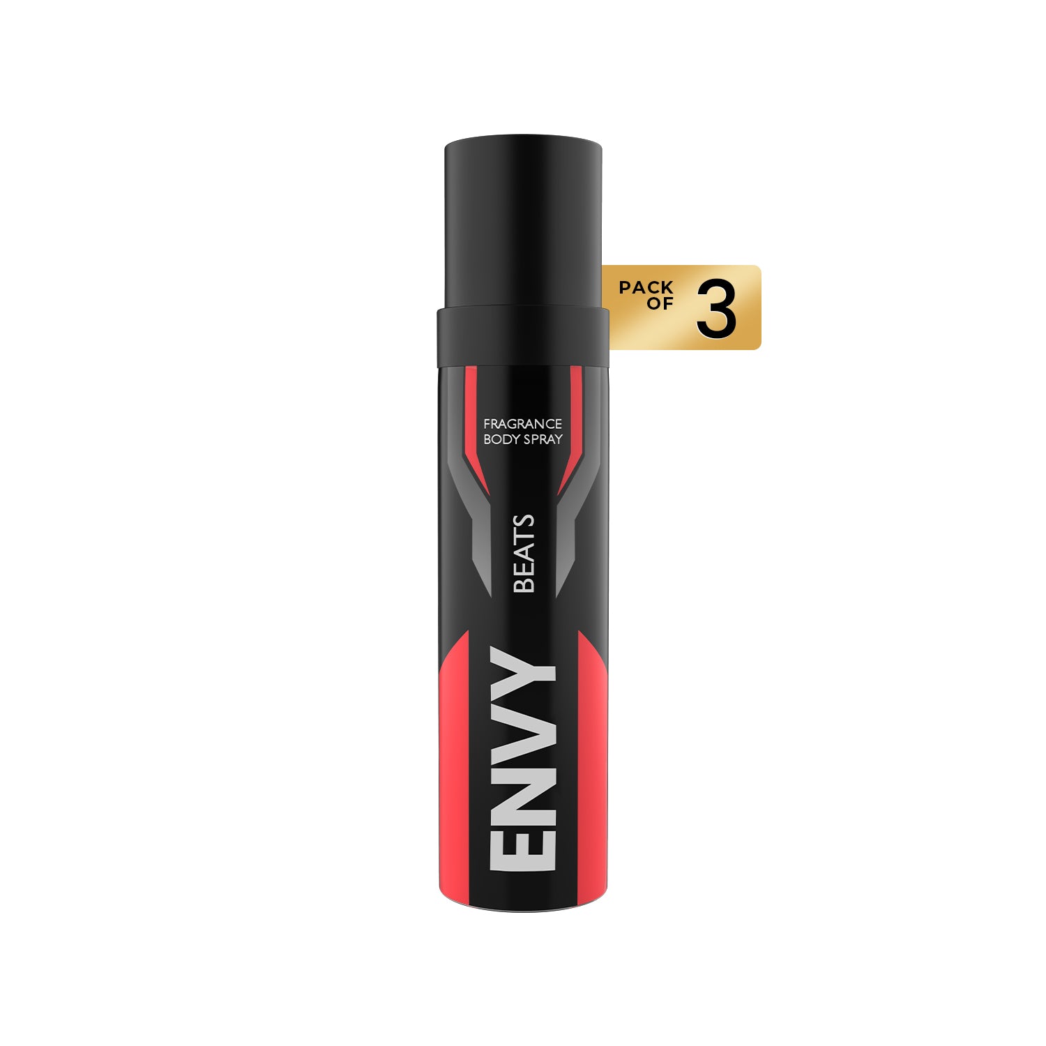 ENVY Pack of 3 Beats Nano Deodorant For Men - 30ml Each