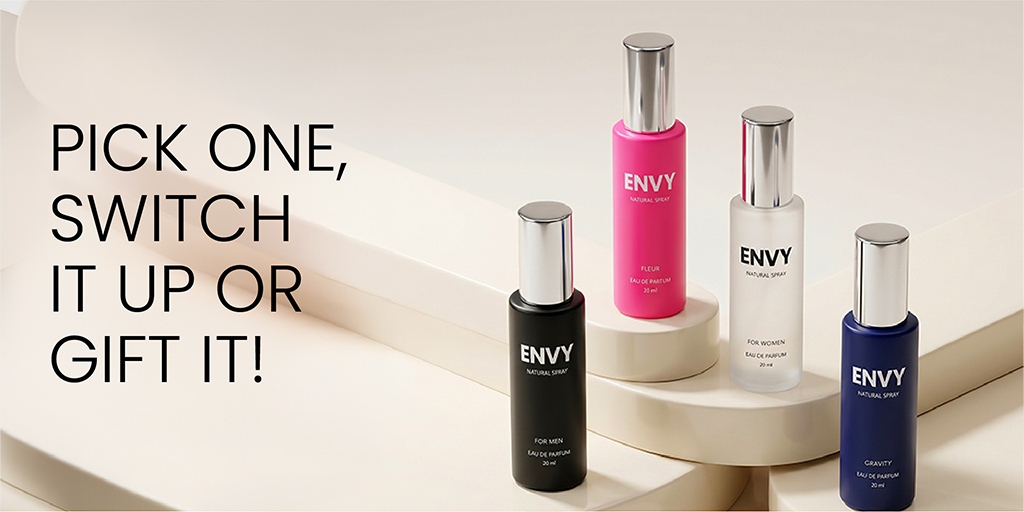 Natural Spray Gift Set | 4 x 20ml | ENVY