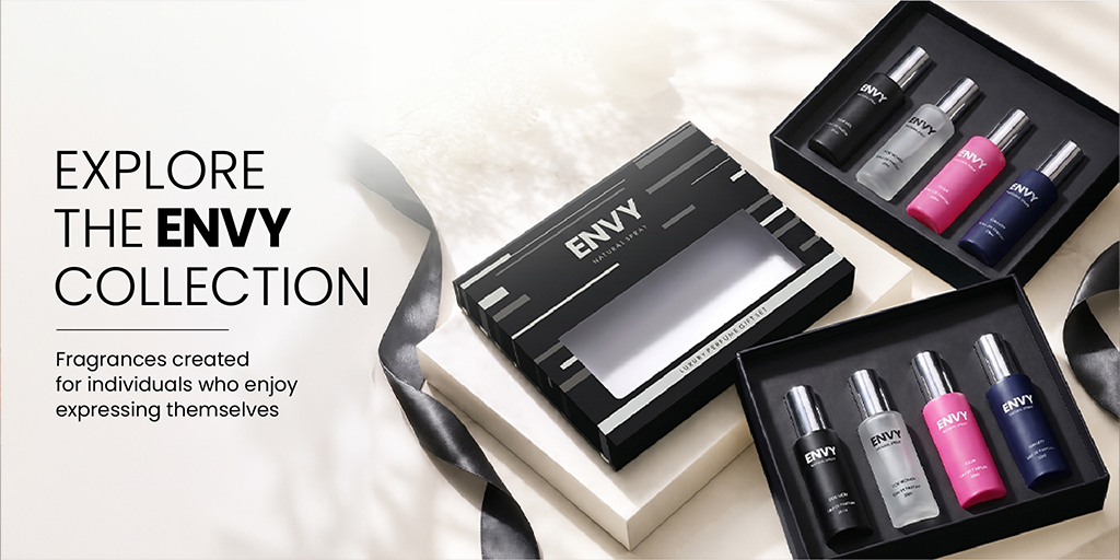 Natural Spray Gift Set | 4 x 20ml | ENVY