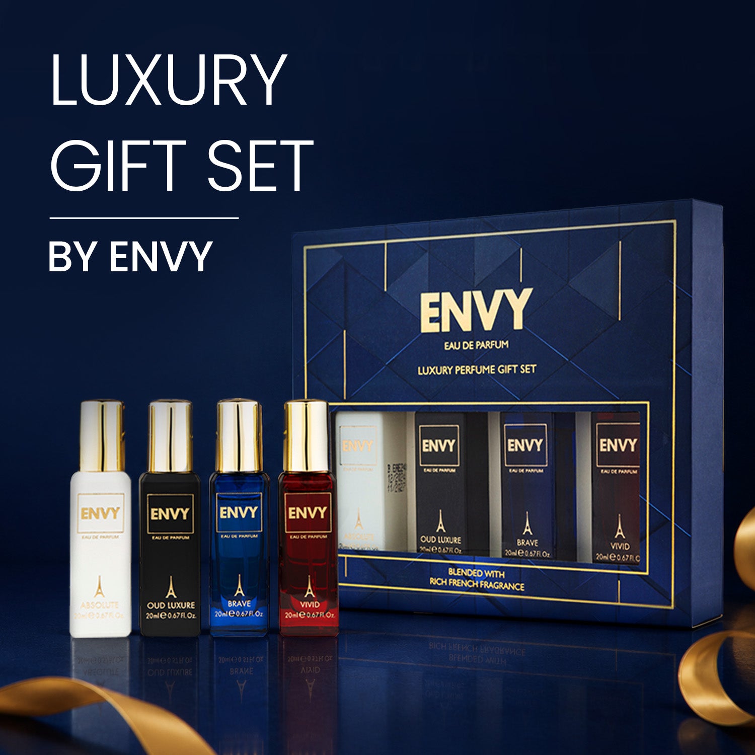 Luxury Perfume Gift Set for Men – 4x20ml (GT) ENVY