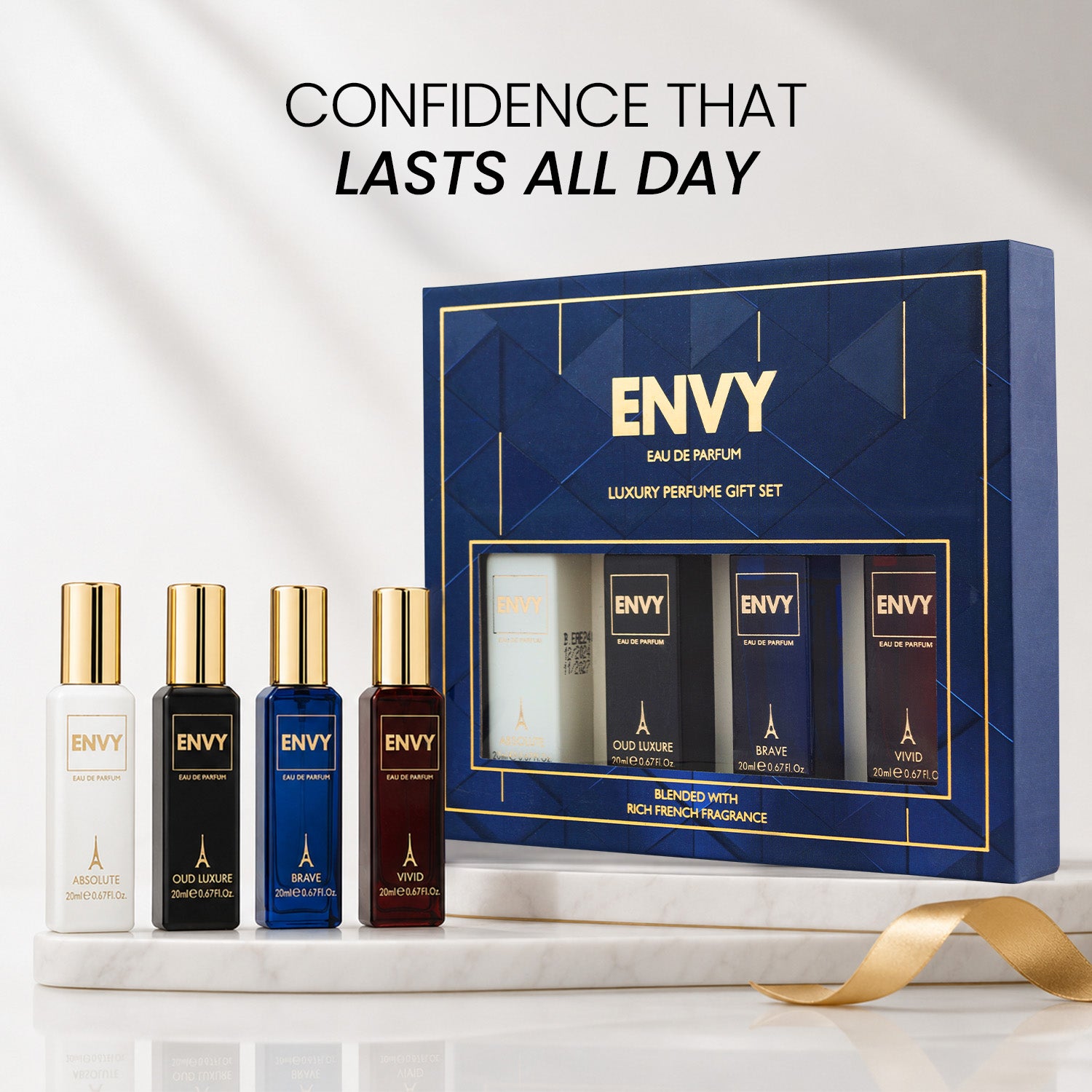 Luxury Perfume Gift Set for Men – 4x20ml (GT) ENVY
