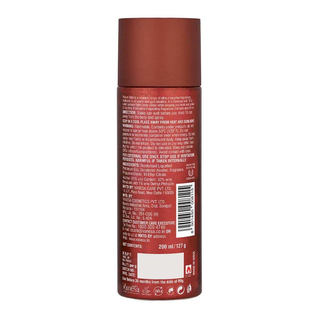 Pump Deodorant 200ML - Man of Steel