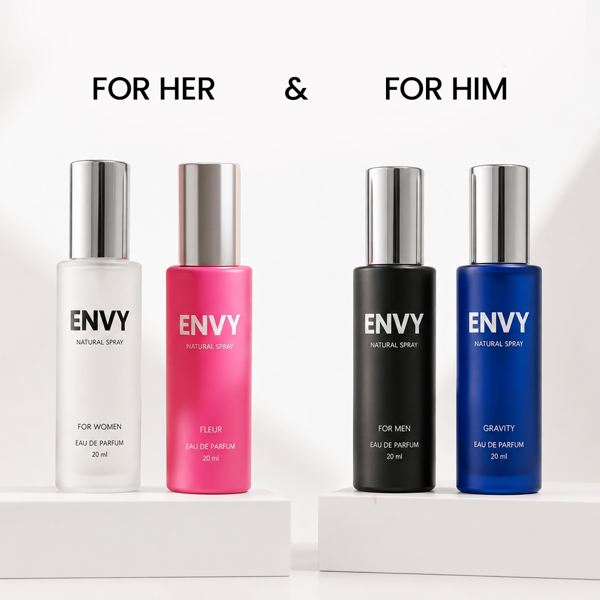Natural Spray Gift Set | 4 x 20ml | ENVY