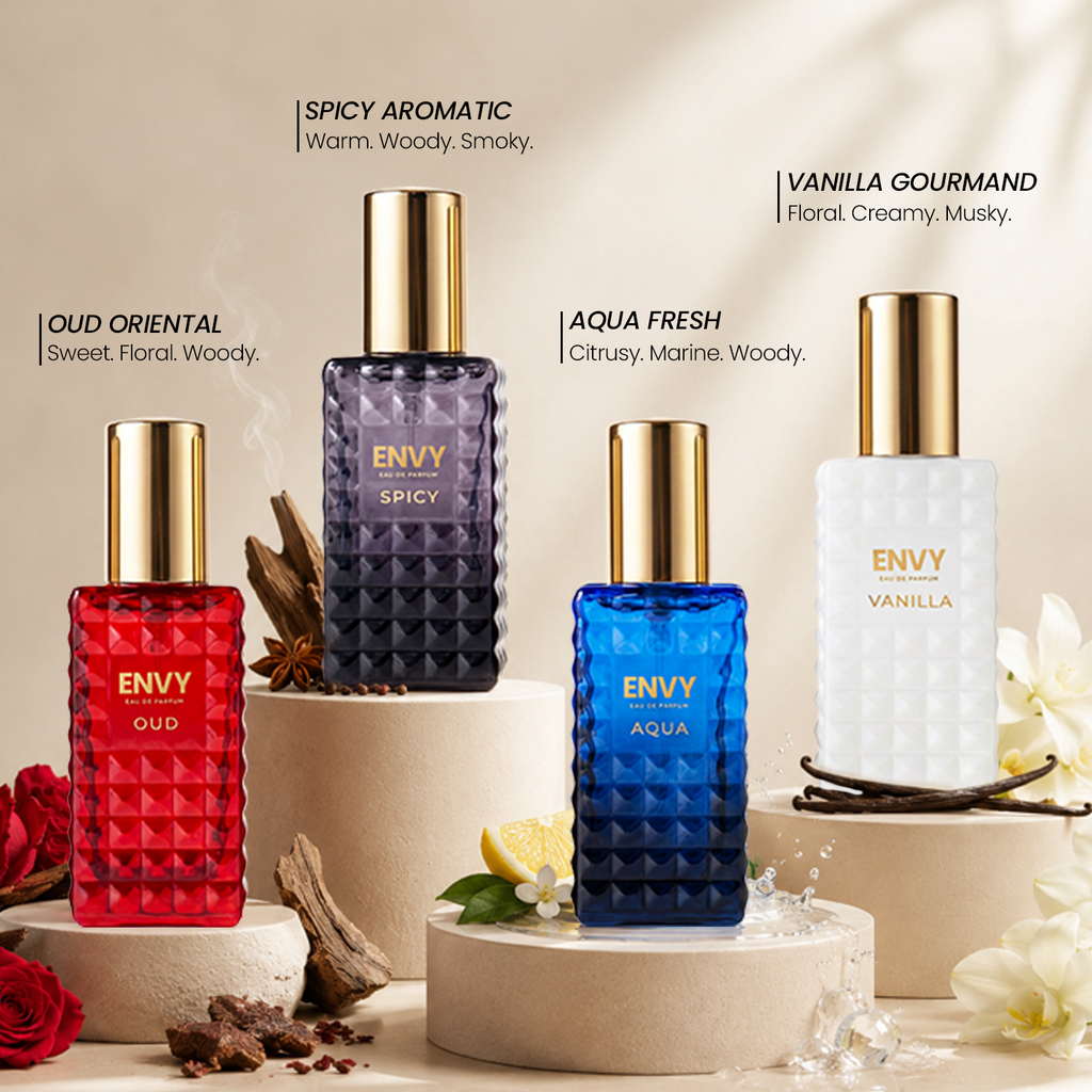 Unisex Perfume Gift Set – 4x20ml | ENVY