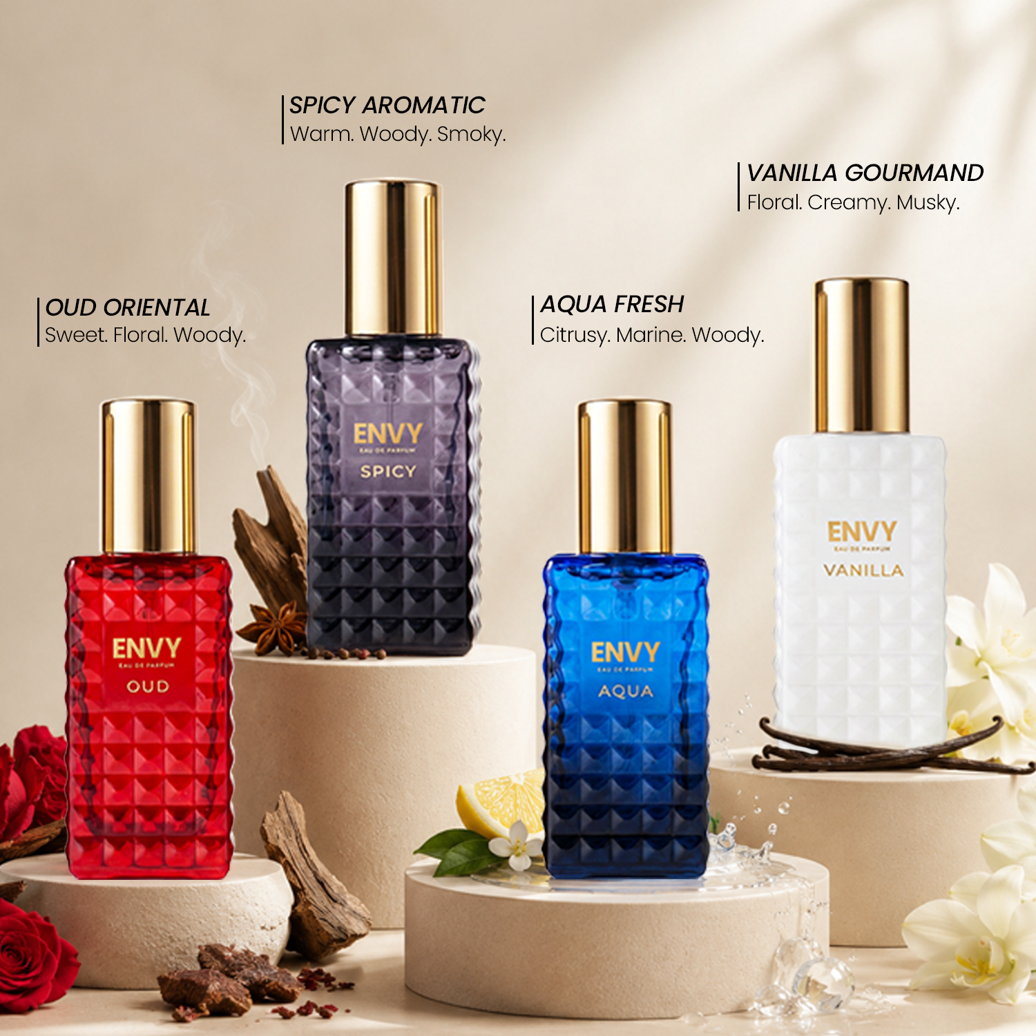 Unisex Perfume Gift Set – 4x20ml | ENVY