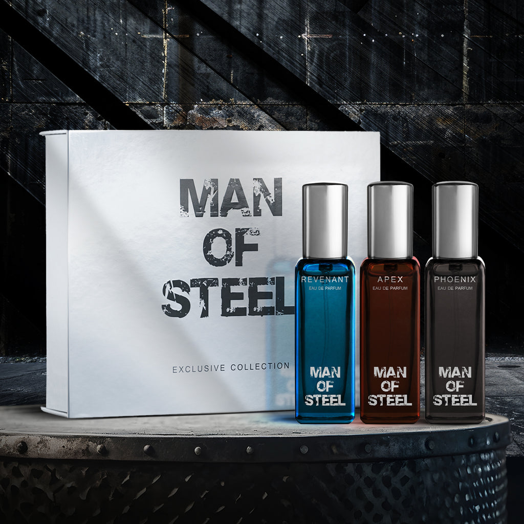 Buy Man of Steel Exclusive Perfume Gift Set 3x20ml