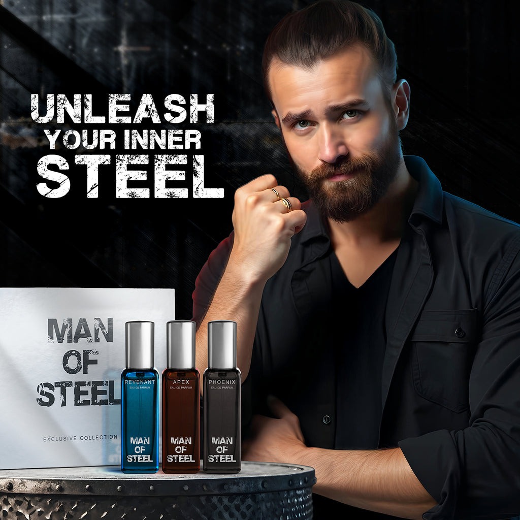 Buy Man of Steel Exclusive Perfume Gift Set 3x20ml