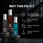 Buy Man of Steel Exclusive Perfume Gift Set 3x20ml