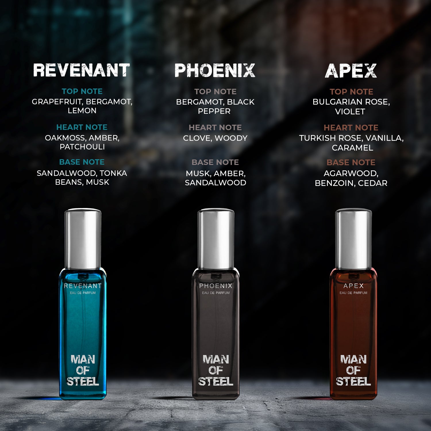 Man of Steel Exclusive Gift Set 3x20ml