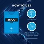 ENVY Pack of 4 Dark Pocket Perfumes - 18ml Each