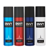 ENVY Dark+ Passion + Gravity + Absolute Deodorant Combo -480ml