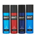 Envy Deodorant Combo Dark + Passion + Gravity + Nitro 120ml*4