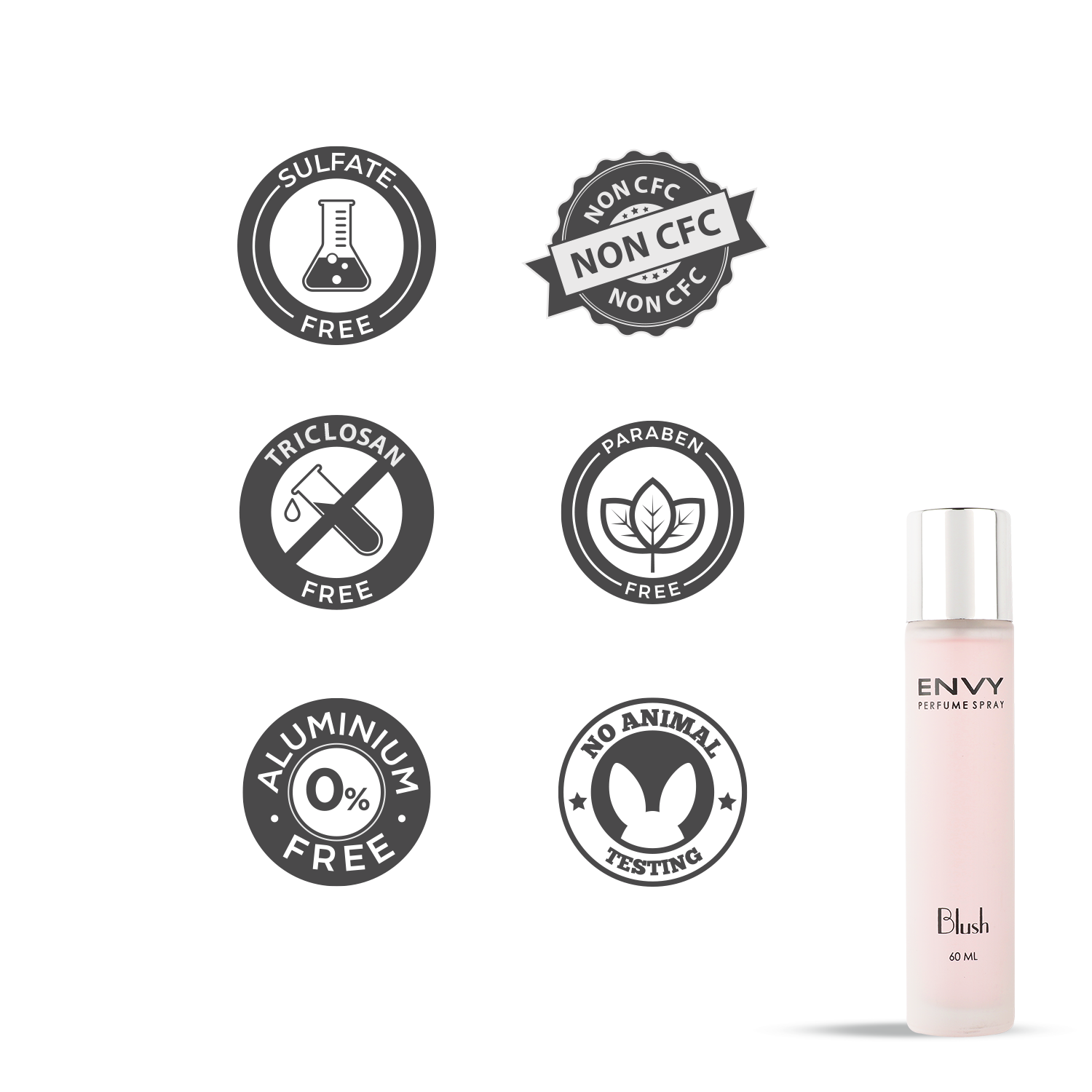 ENVY Blush Perfume For Women (Pack of 2) - 60ml Each