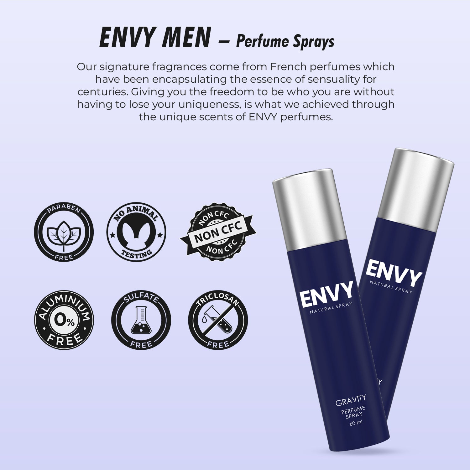 ENVY Gravity Perfume 60ml