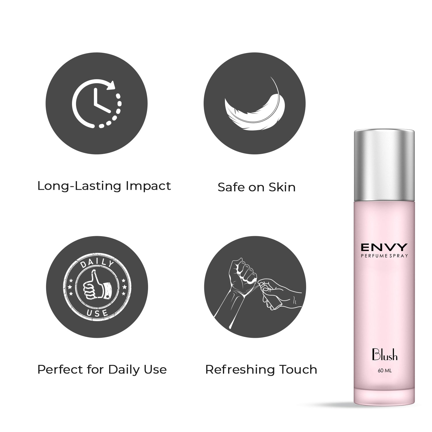 ENVY Blush Perfume for Women - 60ml
