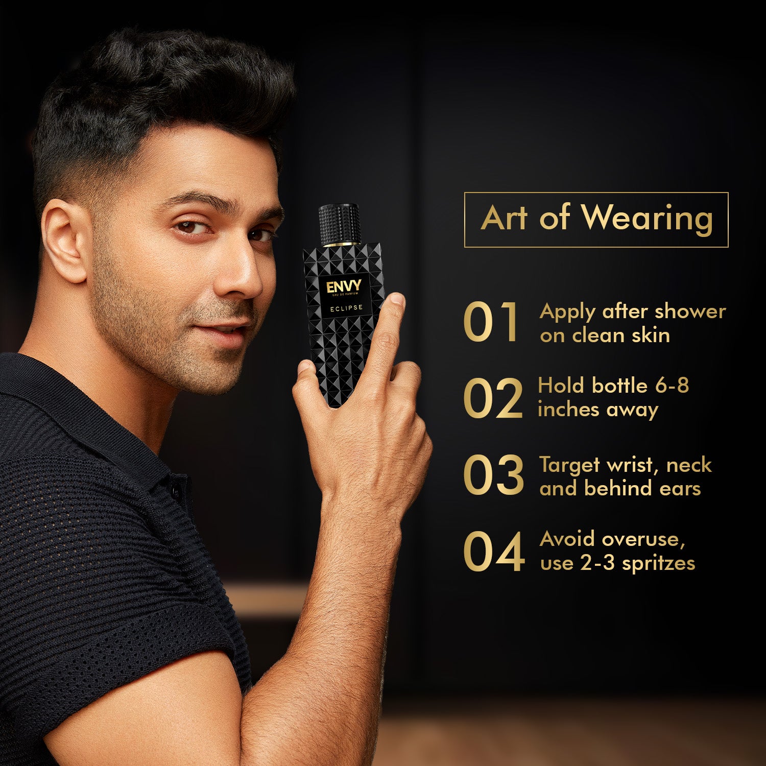 Envy Eclipse Perfume 100ml - How to wear?