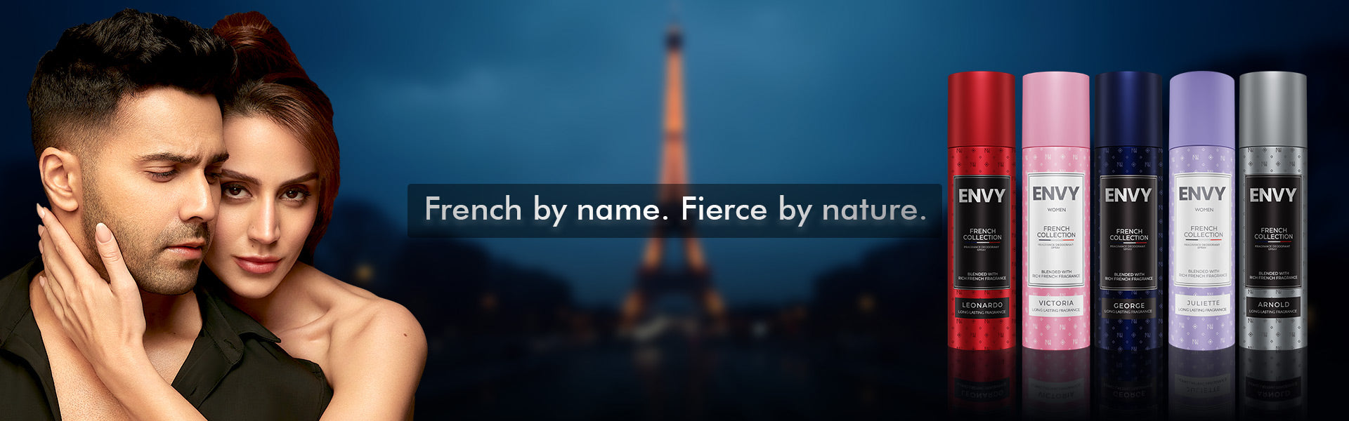 ENVY Deodorants for men & women Banner